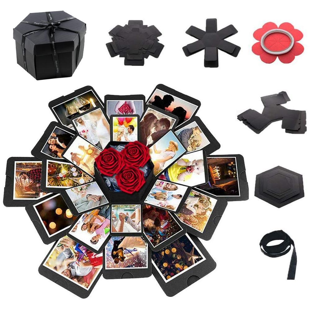Outdoor Adventure Gifts - Caja de regalo para álbum de