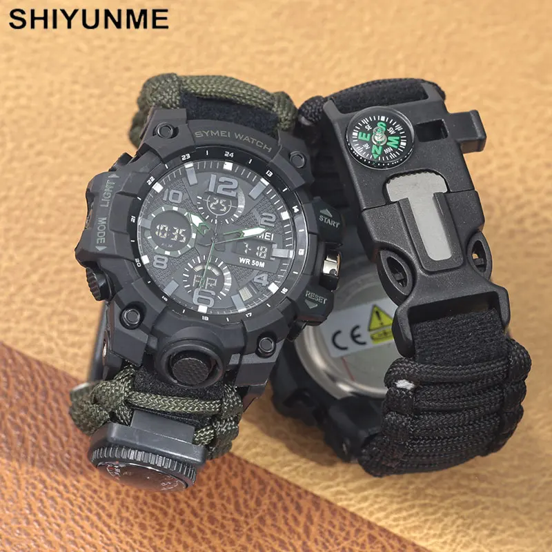 Outdoor Adventure Watches - SHIYUNME, reloj de supervivencia al aire