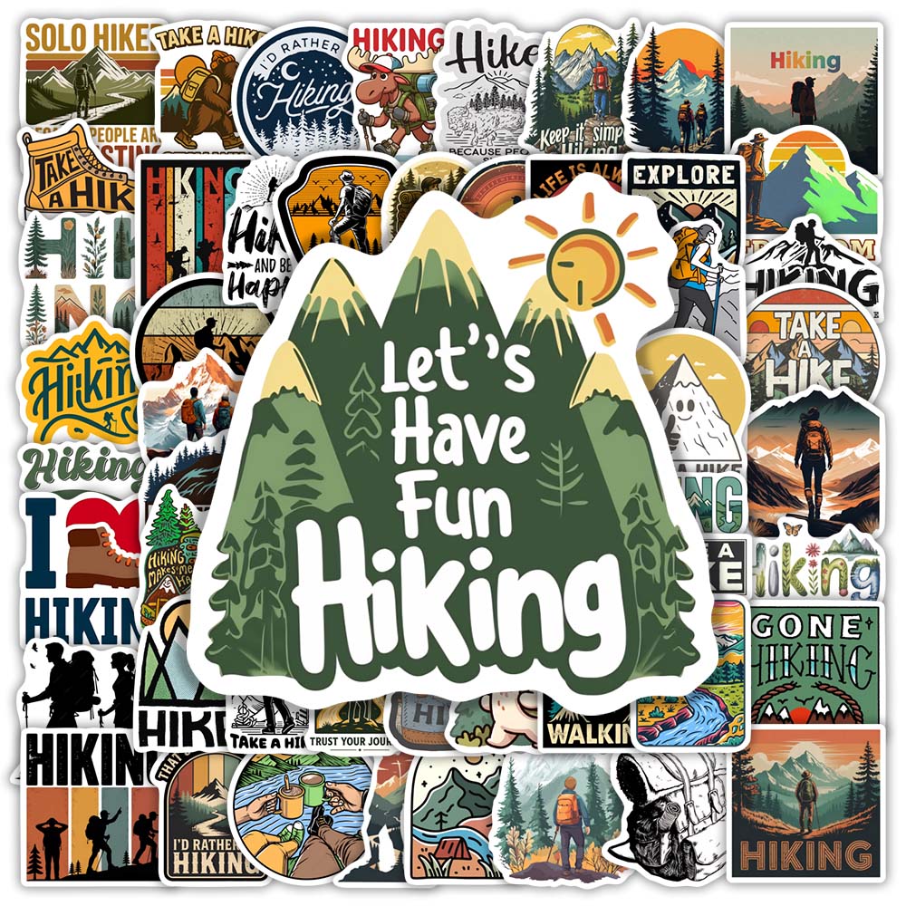 Outdoor Adventure Gifts - Pegatinas geniales para aventuras al aire