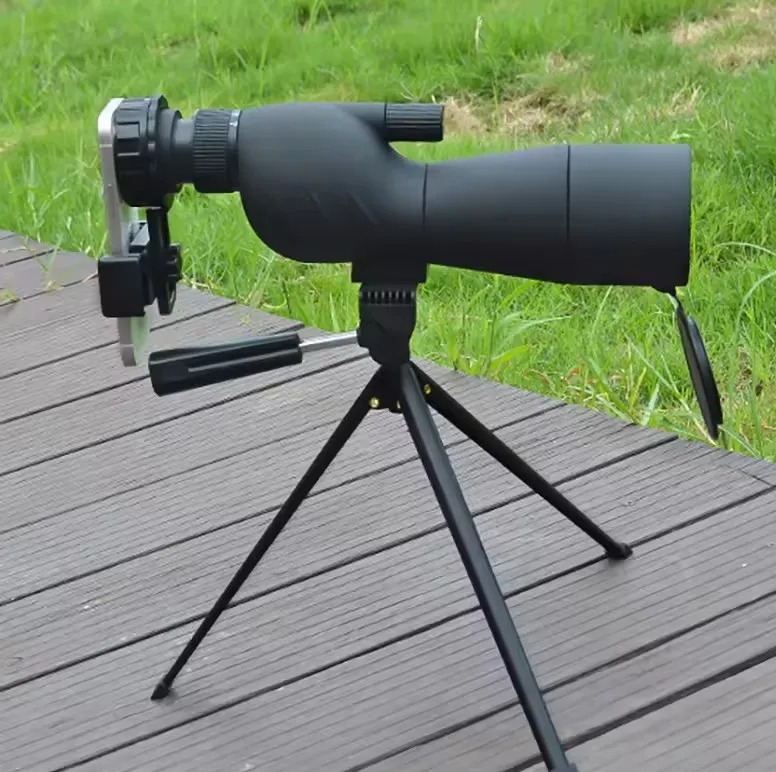 Outdoor Adventure Watches - Telescopio Monocular con Zoom HD 25-75x60,
