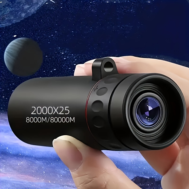 Outdoor Adventure Watches - Telescopio Monocular HD, Compacto y Portátil