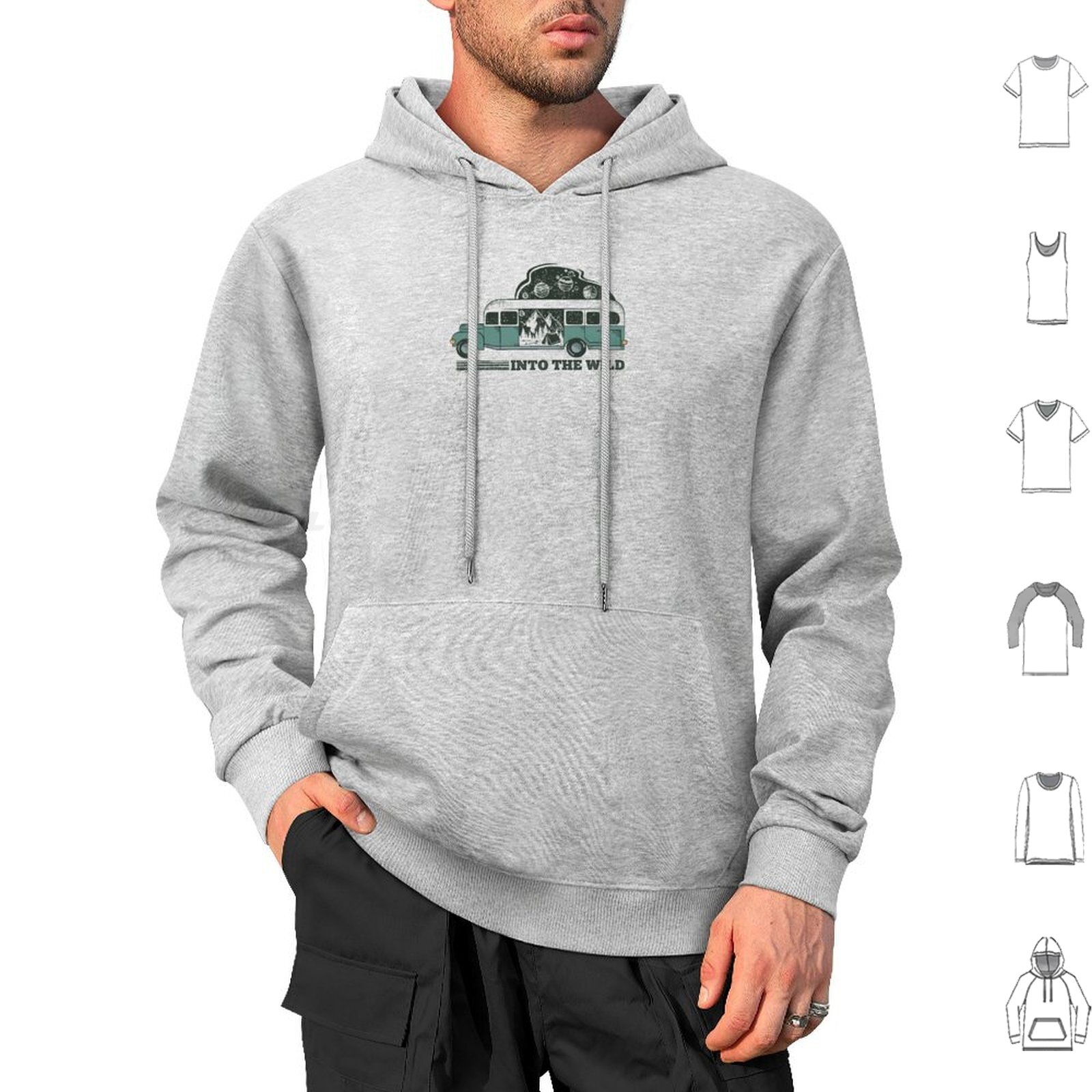 Into The Wild Sudadera con cap - Outdoor Adventure Cinema reseña y precio