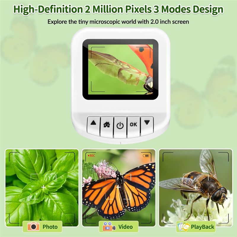 Microscopio Digital para Niños - Outdoor Adventure Learning reseña y precio