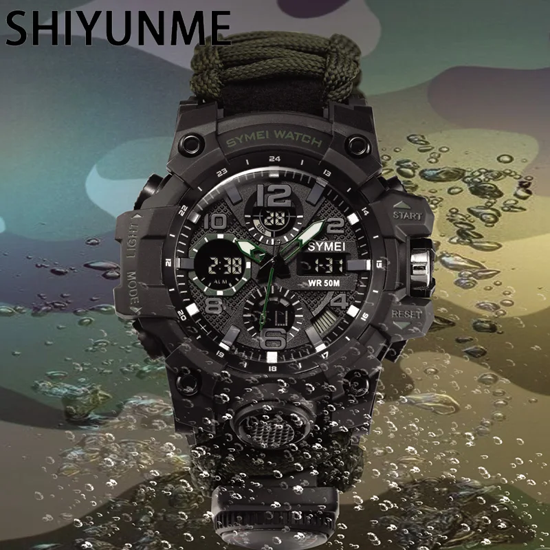 SHIYUNME, reloj de supervivenc - Outdoor Adventure Watches reseña y precio