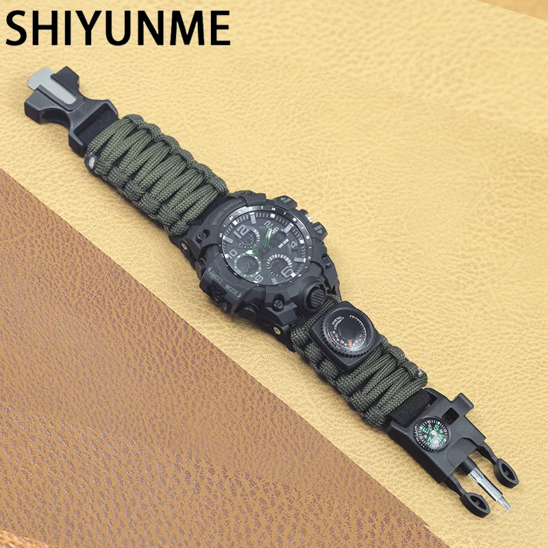 SHIYUNME, reloj de supervivenc - Outdoor Adventure Watches reseña y precio