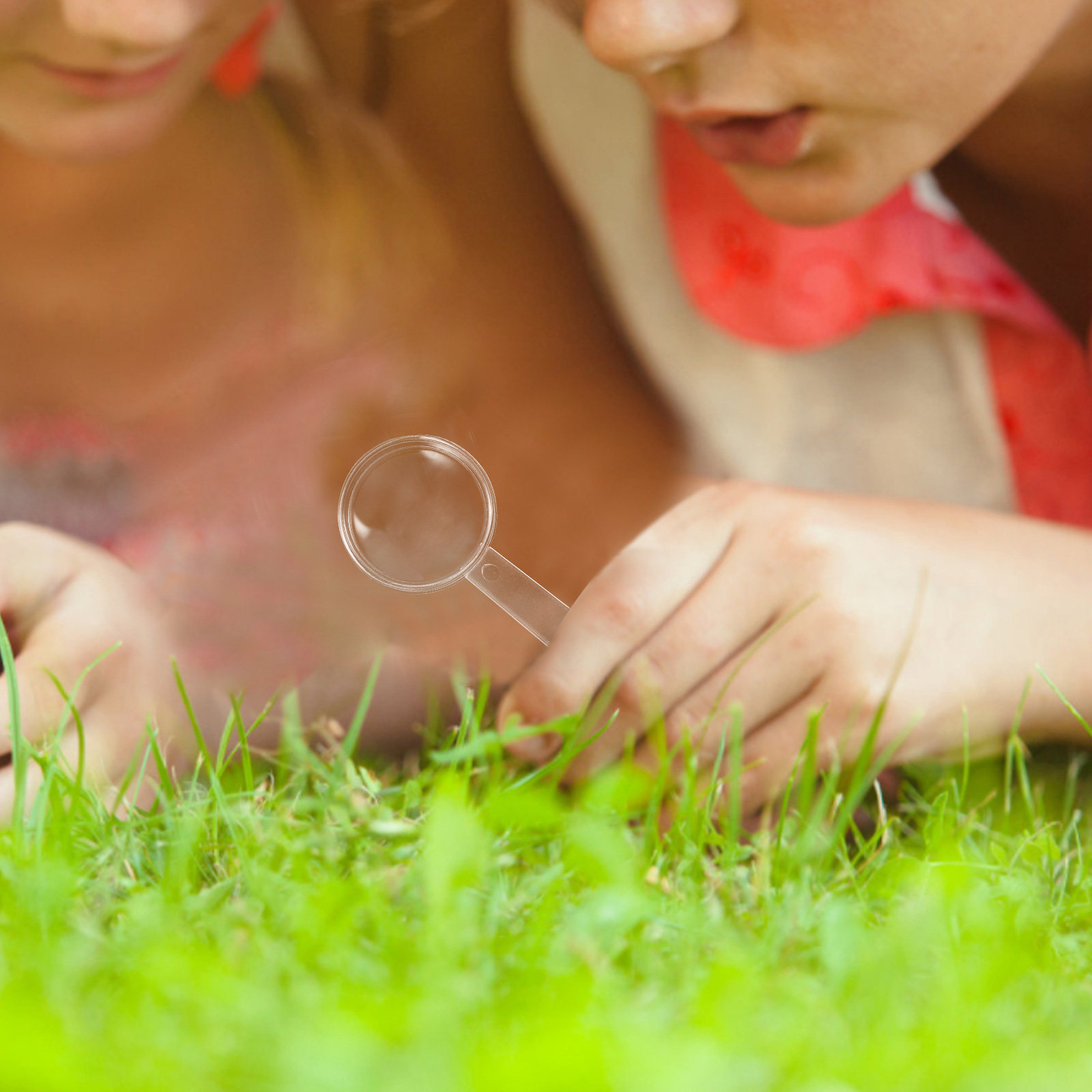Lupa de mano transparente de 2 - Outdoor Adventure Learning reseña y precio