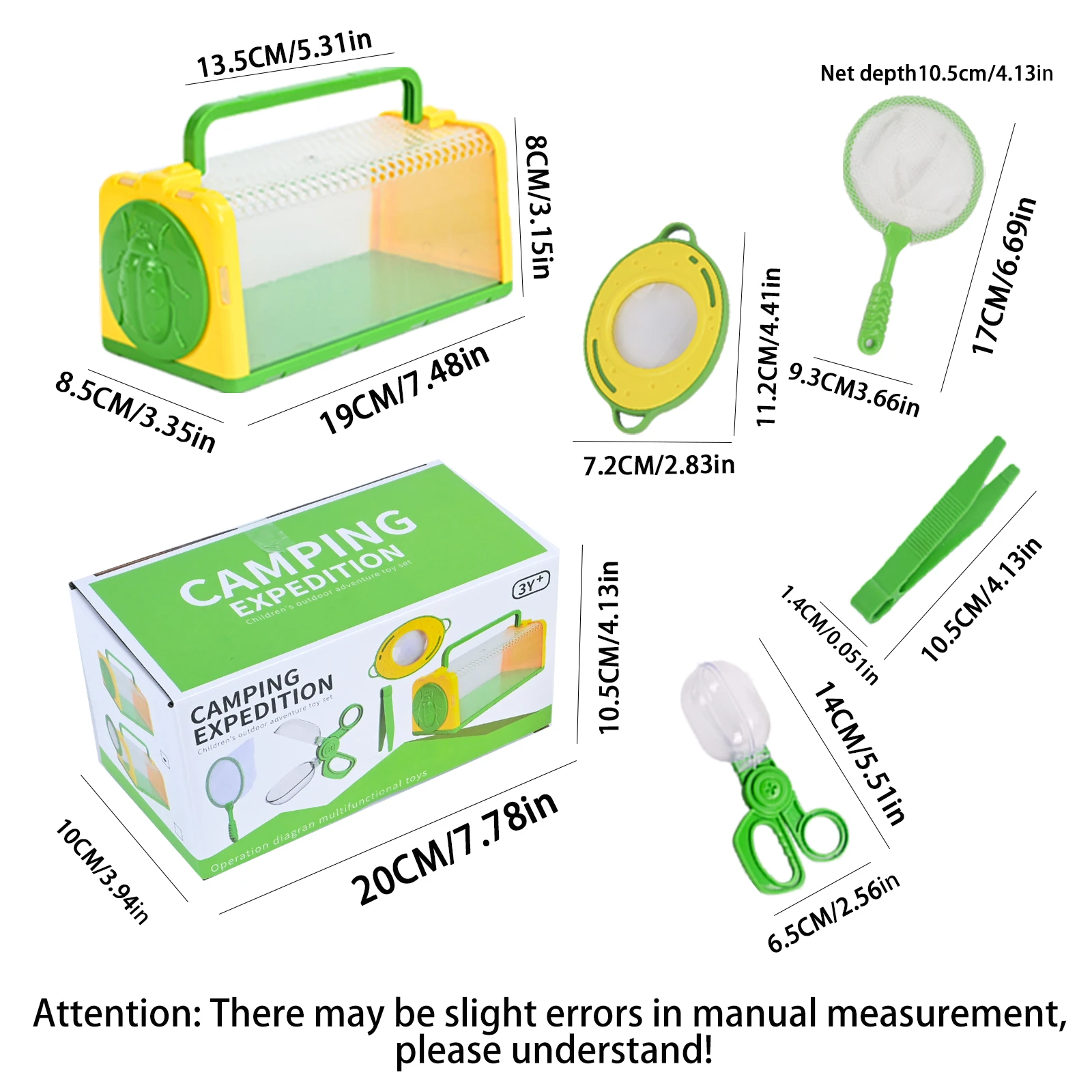Caja de observación de insecto - Outdoor Adventure Learning reseña y precio
