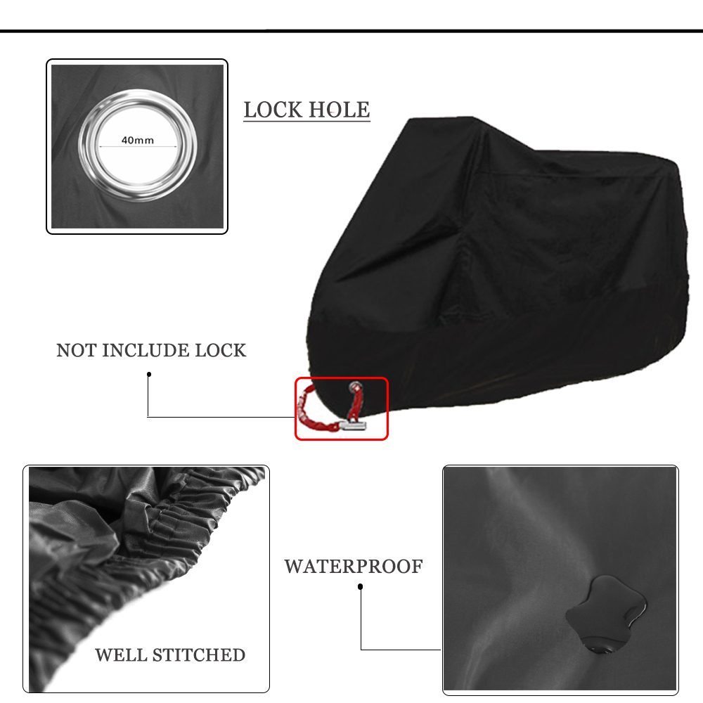 Cubierta impermeable para moto - Outdoor Adventure Uva reseña y precio