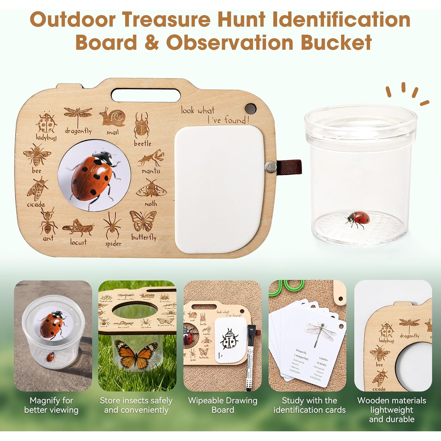 Kit Atrapa Insectos para Niños - Outdoor Adventure Learning reseña y precio